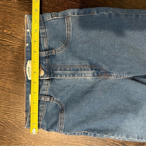 Pull & Bear Women’s Skinny High Waist Light Blue Jeans Size 4 - Picture 5 of 7